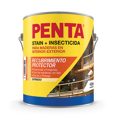 PENTA STAIN + INSECTICIDA 1LTS
